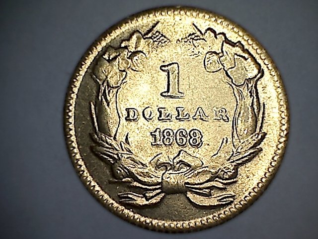 False-Or-Authentic?-Dollar-1868-Gold
