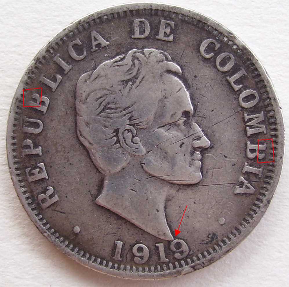 Two-50-Cents-1919-Colombian-Coins