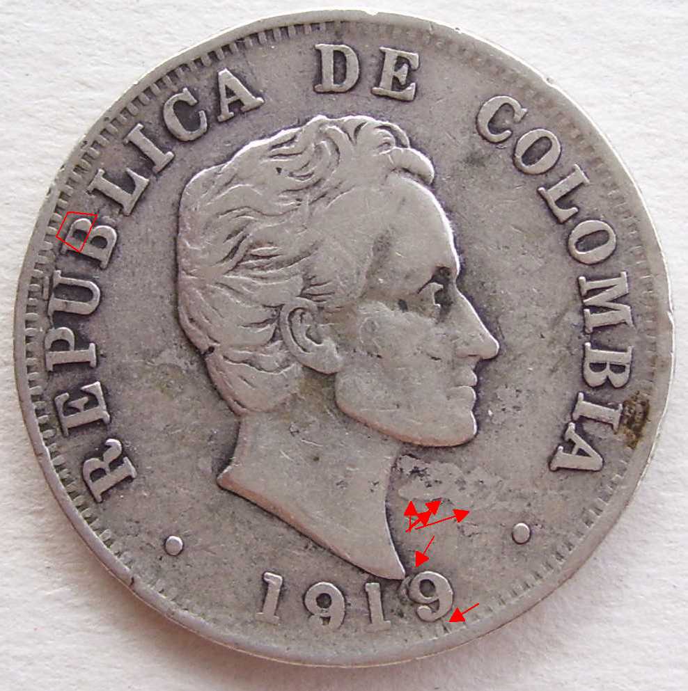 Two-50-Cents-1919-Colombian-Coins