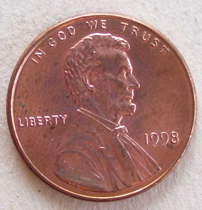 One-1998-U.s-Cent