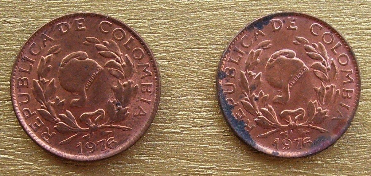 Two-One-Cent-1973-Colombian-Coins--DD-?