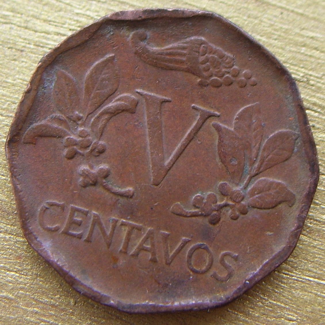 Colombian-2-1/2-Cents-1881-:-Die-Crack--,-Die-Break-,-Lamination-Error,-PMD?
