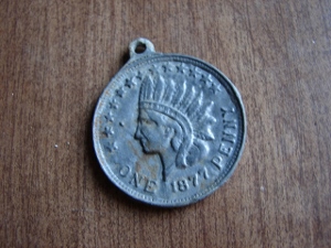 1877-Indian-Head/Buffalo-Medallion-Origin