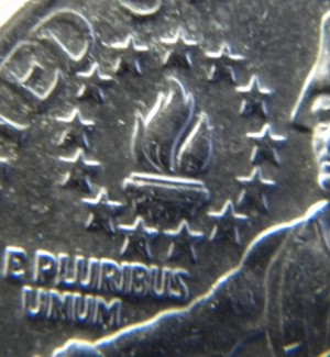 1976-Quarter-With-Lines-In-The-Torch