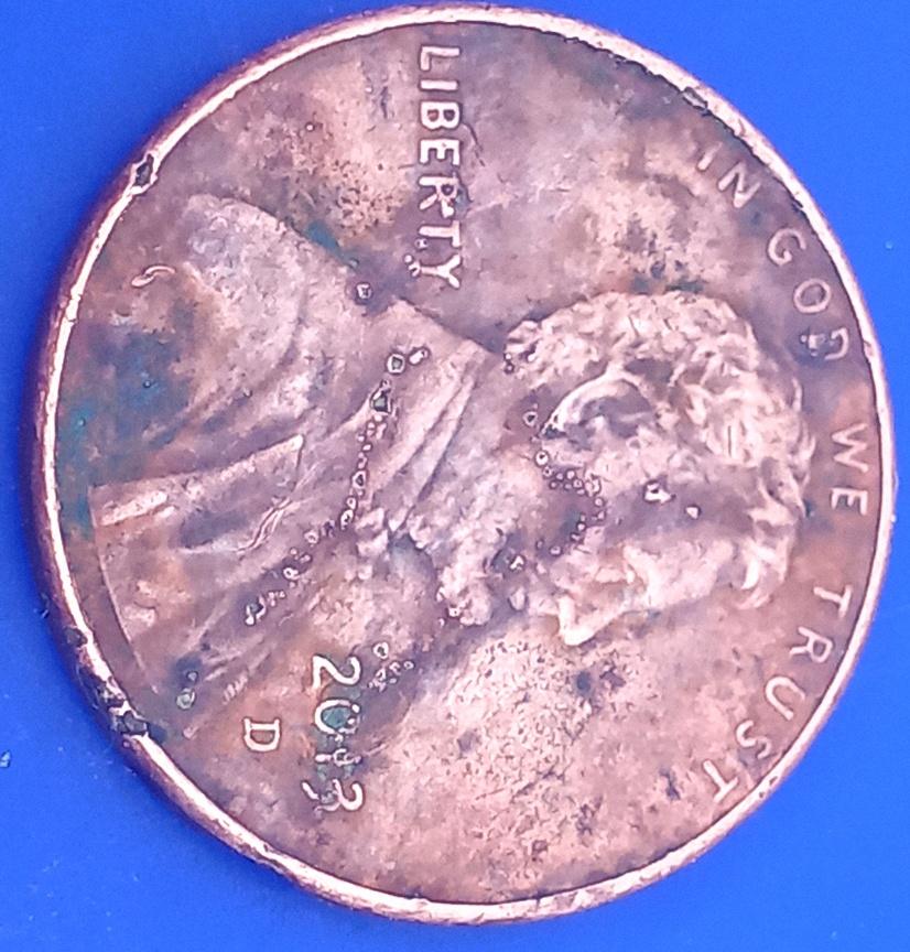 2013--Lincoln-Penny-With-Many-Errors