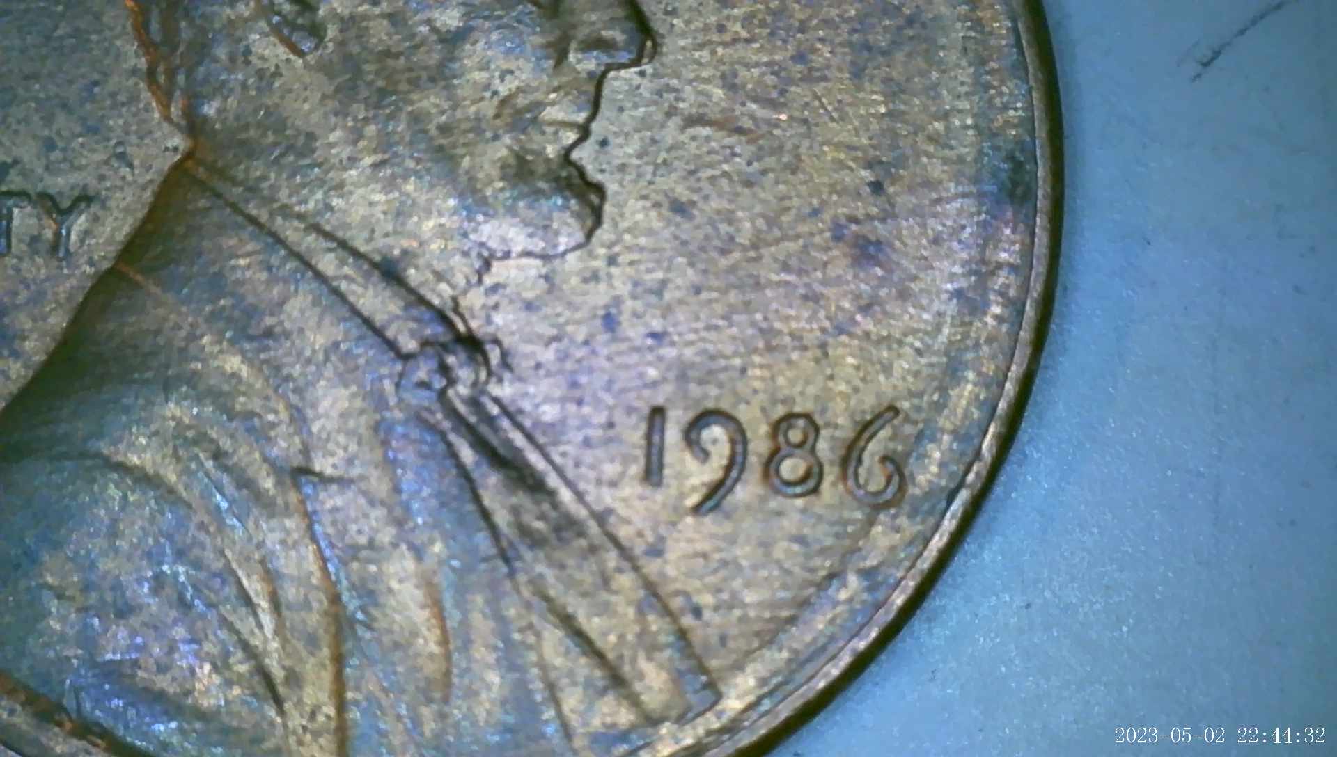 1986-Lincoln-Cent---What-Is-Going-On-With-The-Rim-?