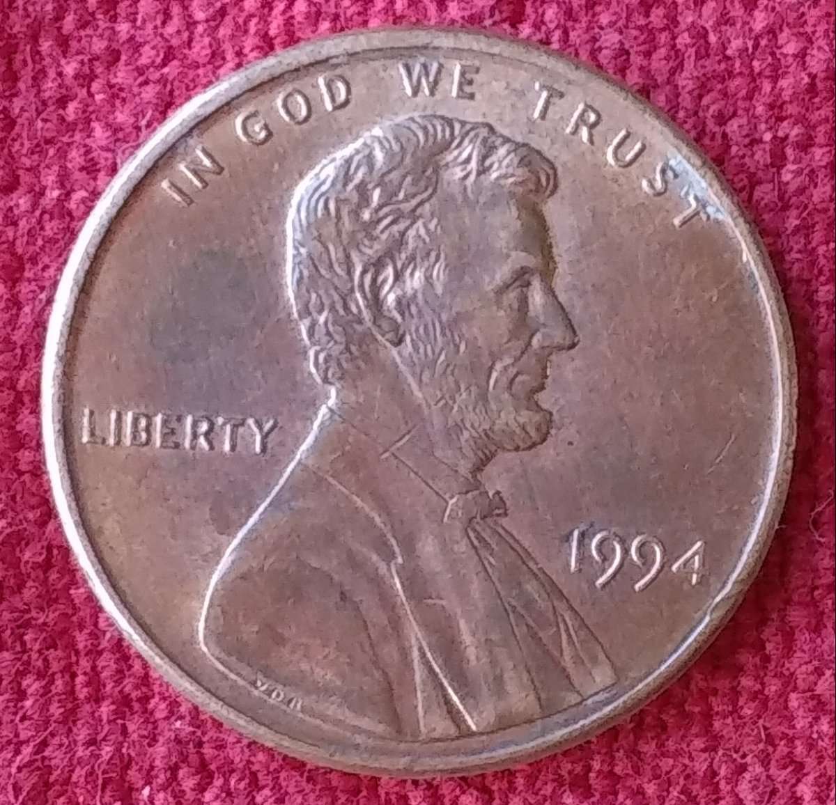 1994-DDR-Lincoln-Memoriall-Cent-Unable-To-Attribute