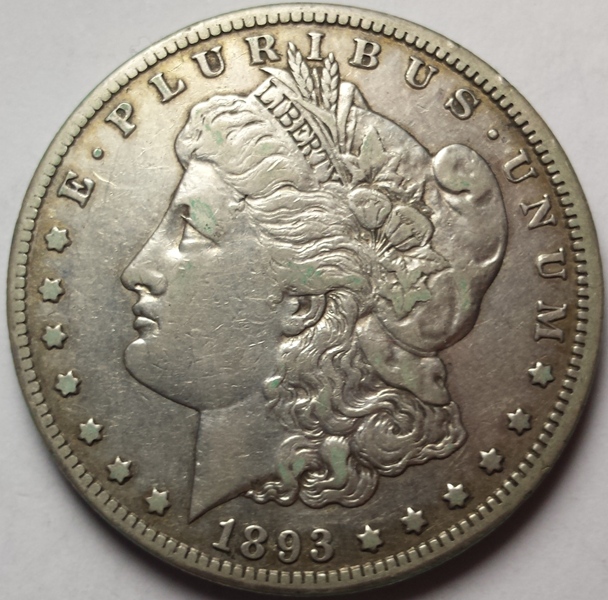 Morgan-Dollar-1893-CC-Genuine?