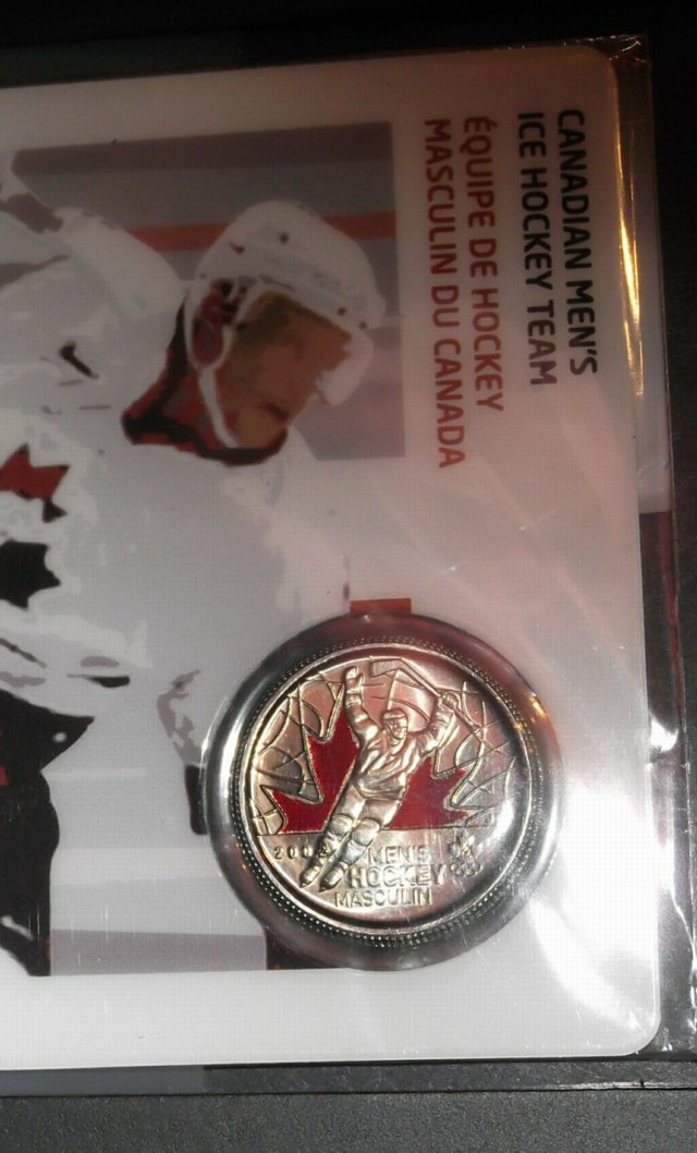 Yellowing-On-Vancouver-2010-Petro-Coin-Card-Men's-Ice-Hockey