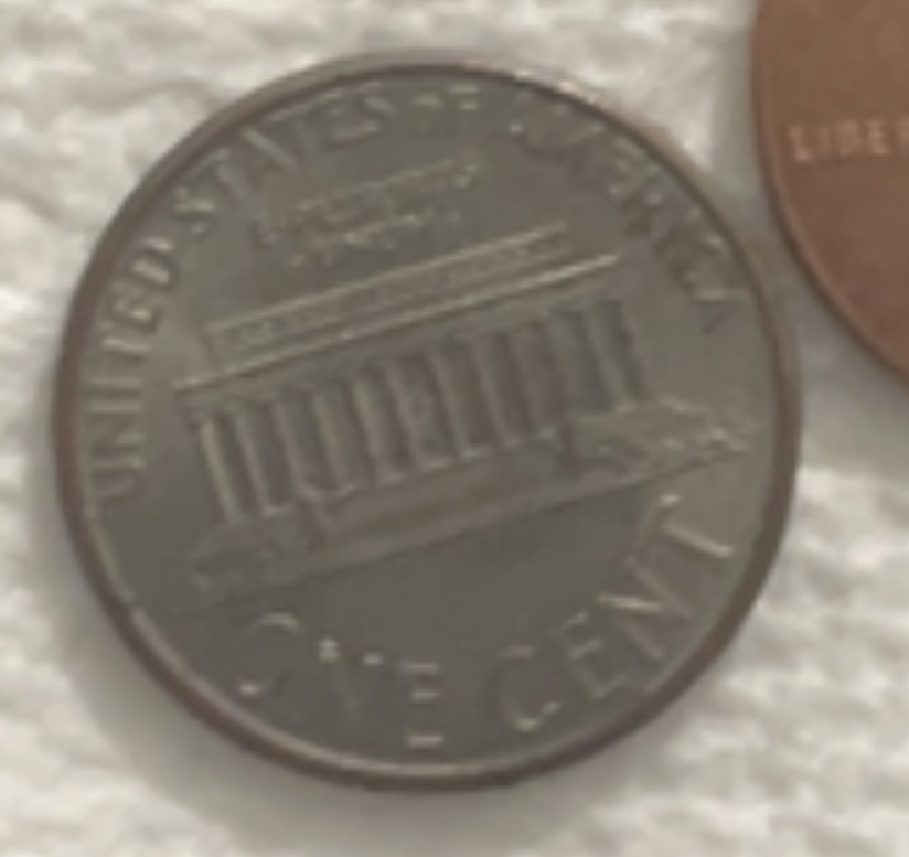 Gold-Toned-Quarter,-Black-Roosevelt-Dime-1995-Lincoln-Cent.