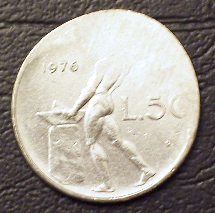 1976-Italy-50-Lire-Error-Planchet