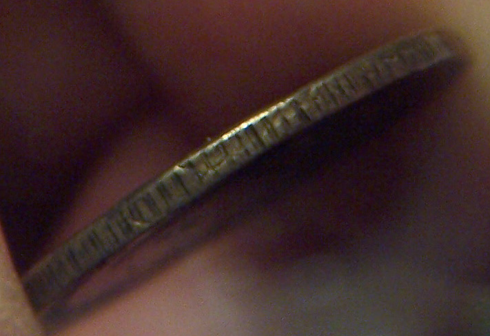 Spain-1-Peseta-Faulty-Planchet-With-Extra-Metal