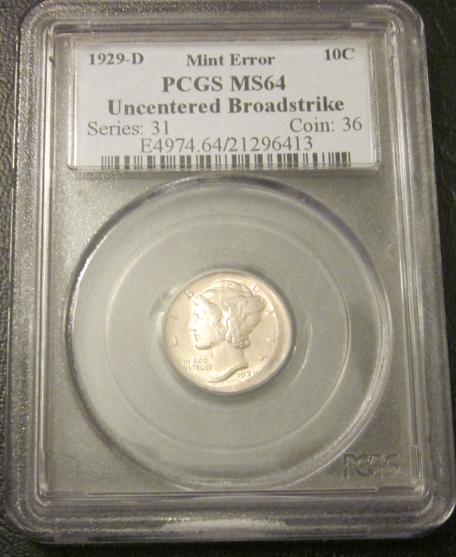 PCGS-1929-D-Mercury-Dime-Broadstruck---Guess-The-Grade.