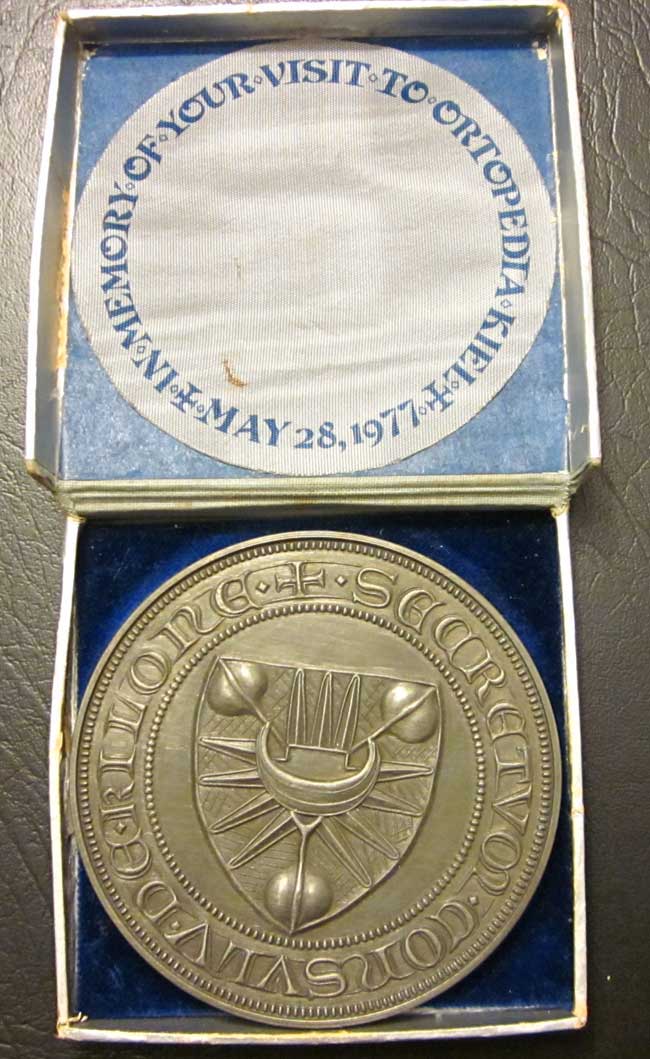 1977-Ortopedia-Kiel-Medal