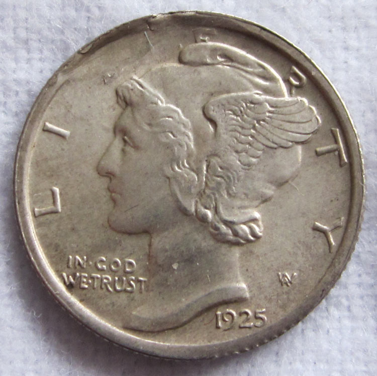 1925-P-Mercury-Dime-With-Planchet-Error-FB