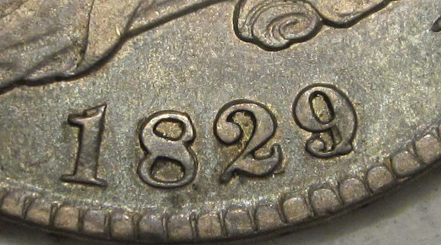 1829/7-Capped-Bust-Half