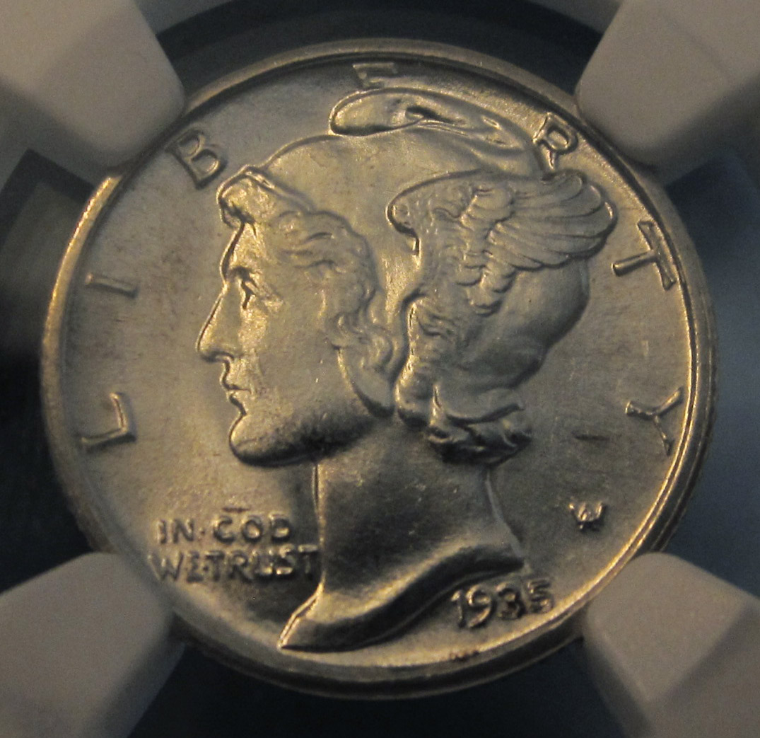 1935-Denver-Mercury-Dime-Grade
