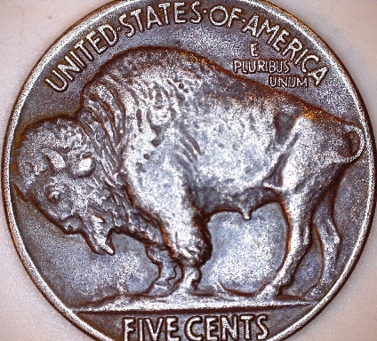 Black-Toning-On-Buffalo-Nickel