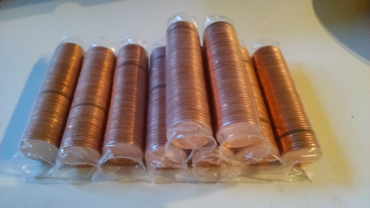 Bought-A-Box-Of-Cents,-Almost-All-BU-2017-P