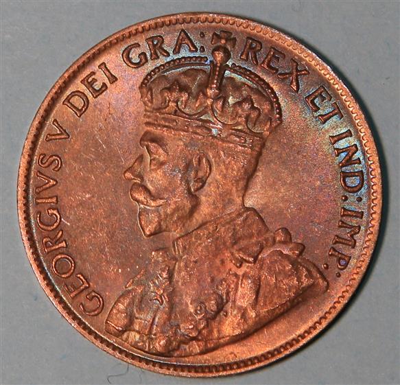 1917-Newfoundland-Penny-Missing-'C'-Mint-Mark.