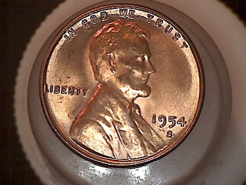 1954--S-Licoln-Cent