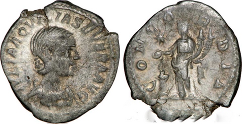 Aquilia-Severa-Denarius