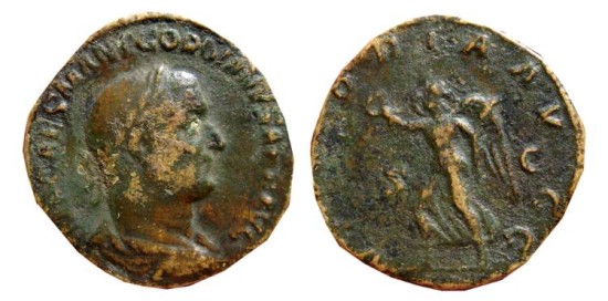 Gordian-I--Sestertius