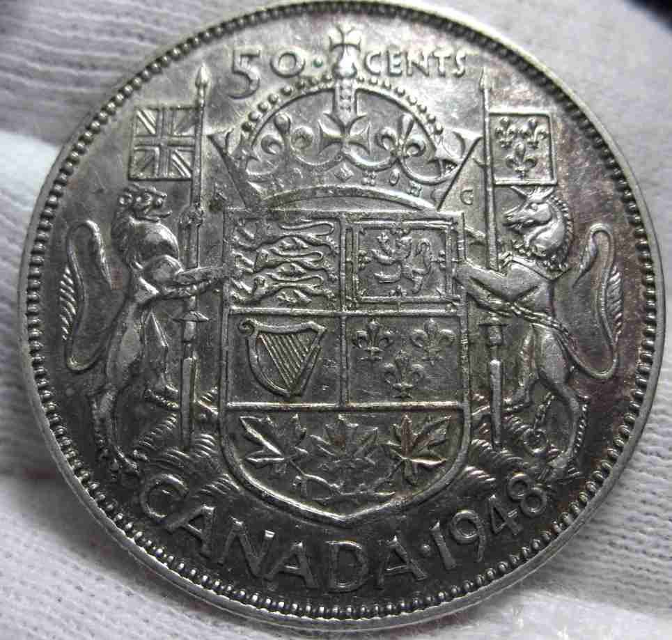 1948-50�-Die-Clash-Or-Chip-In-King's-Ear?