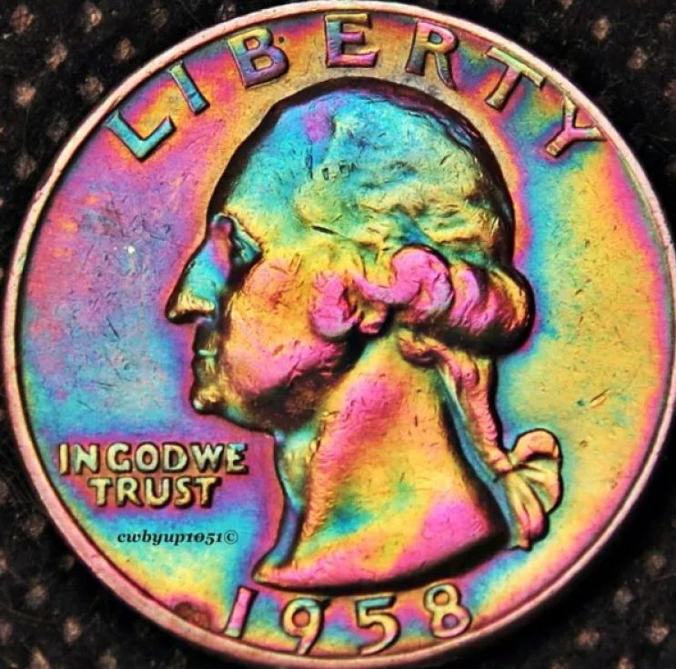 Thoughts-On-Rainbow-Toned-Washington-Quarters