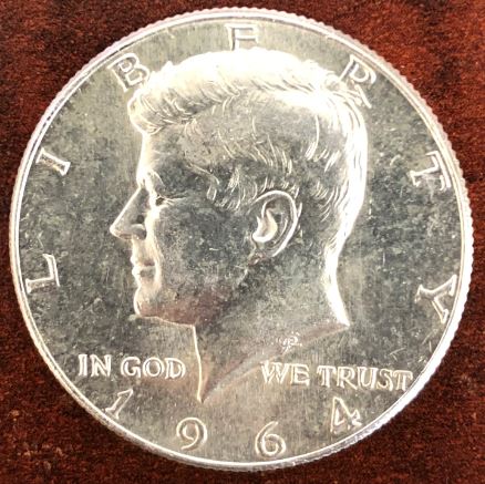 1964-Kennedy-Half-Dollar-For-Grading