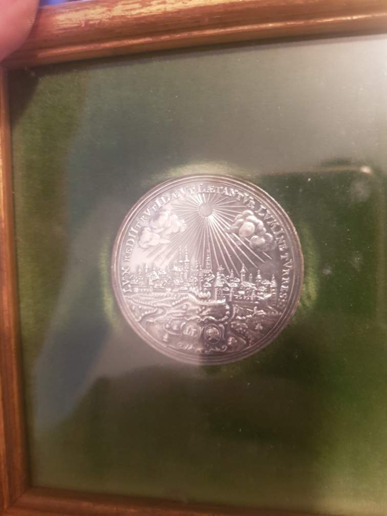 Maybe-A-Medal-Of-Silver?-Id:-Potential-Replica-Of-1744-Rothenburg-Medal