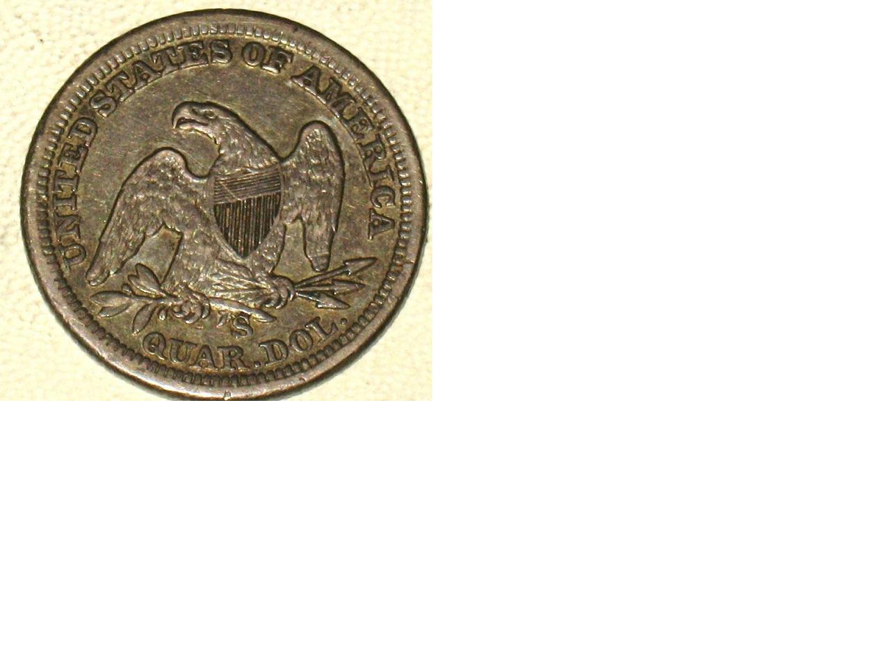Is-This-An-1862-S-Seated-Liberty-Quarter?