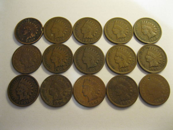 Indian-Head-Cents,-Nickels-And-Dimes-Pick-Up-In-UK-For-£18