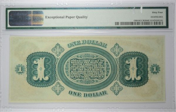Tonights-Pick-Up:-1872-$1-State-Of-South-Carolina