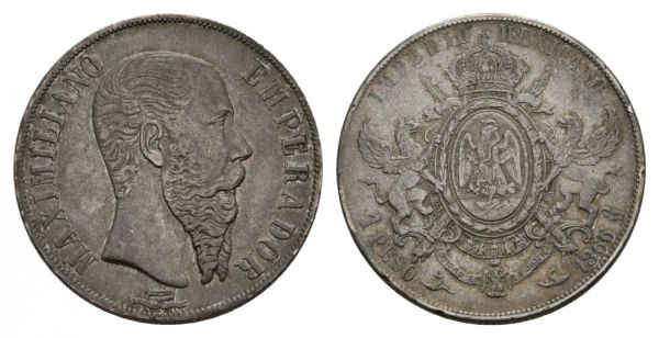 Mexico-1866-1-Peso-Pick-Up-Yesterday