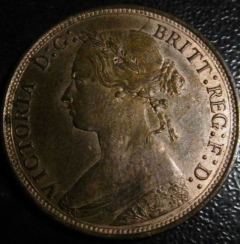 1877-Half-Penny;-Recent-Pick-Up