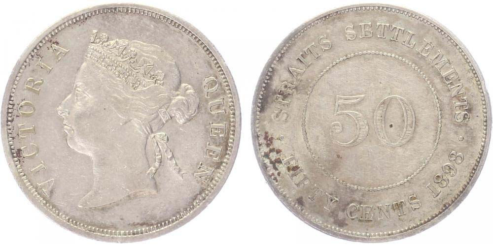 1898-Straits-Settlements-50-Cents