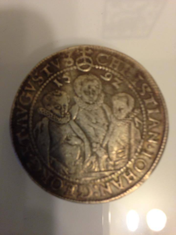 1592-Saxony-Thaler...chinese-Imitation?