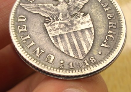 Philippines-1918-S-50-Centavos-Counterfeit-Error