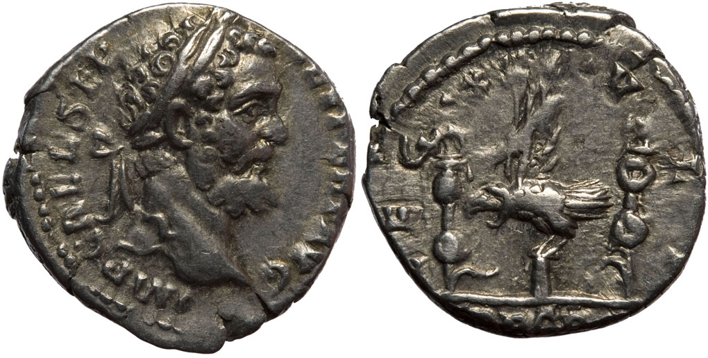 Septimus-Severus-Legionary-Denarius--Leg-I-Ital