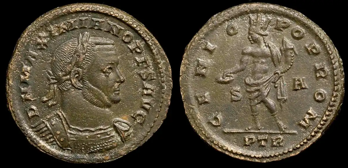Maximianus-Follis-Trier-.-Second-Reign