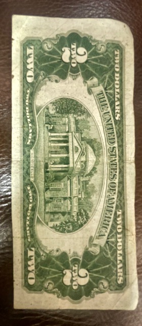 Old-1953-B-$2-Bill-With-A-Red-Seal