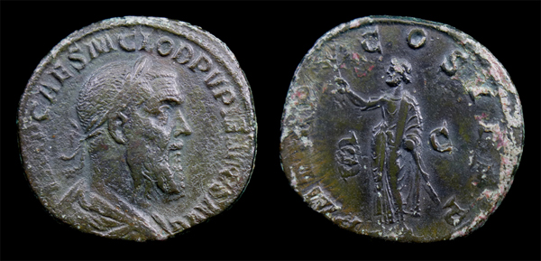 Pupienus-Sestertius