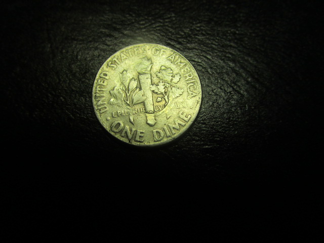 1953-Damaged-Dime