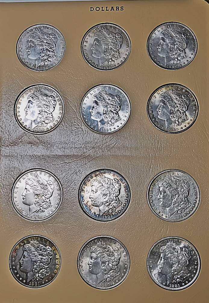 Be-Free!-The-Last-2-Pieces-Cracked-Out-To-Fill-A-Dansco-Blank-Silver-Dollar-Album!