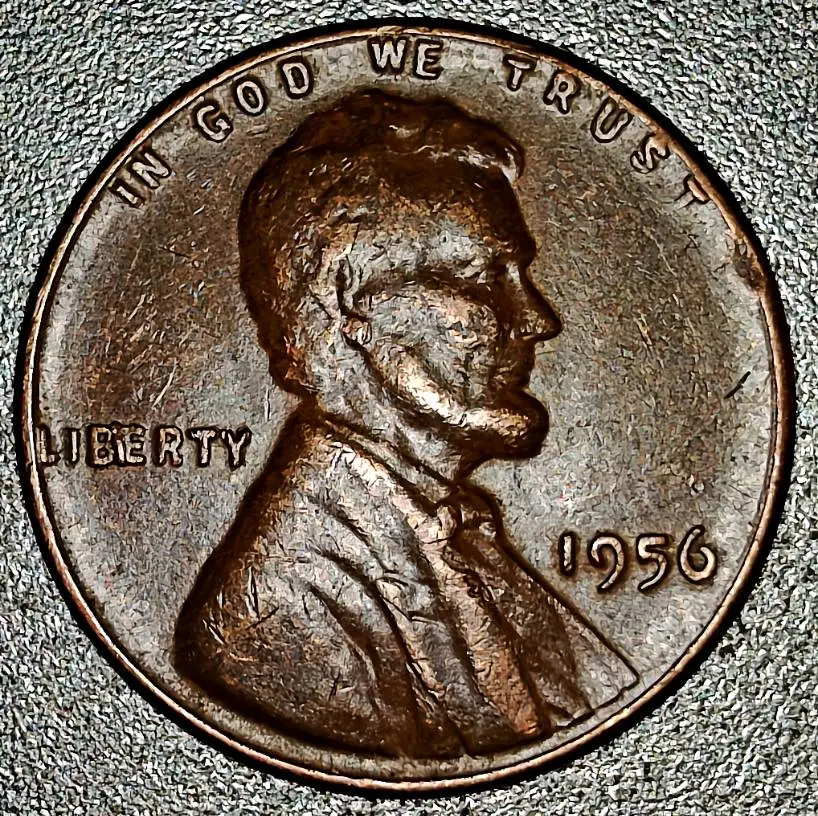 1956-Lincoln-Wheat-Cent--