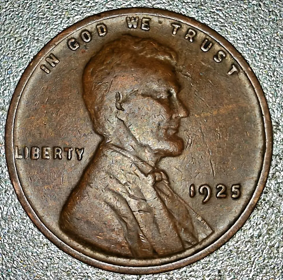 1925-Lincoln-Cent-With-Lamination-Error-Reverse.