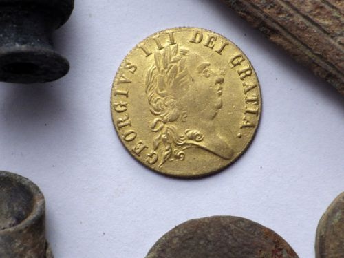 Gold-1701-Coin?-Metal-Detecting-Find?-What-Do-You-Think?