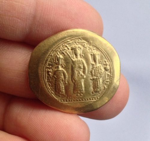 Gold-Byzantine--Worn,-Bad-Strike-Of-Fake?