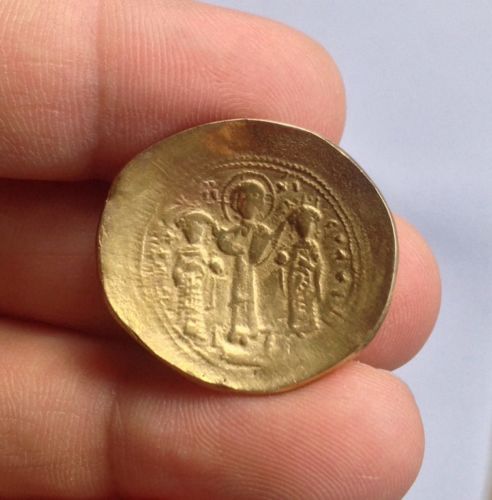 Gold-Byzantine--Worn,-Bad-Strike-Of-Fake?